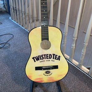 Twisted tea acoustic guitar